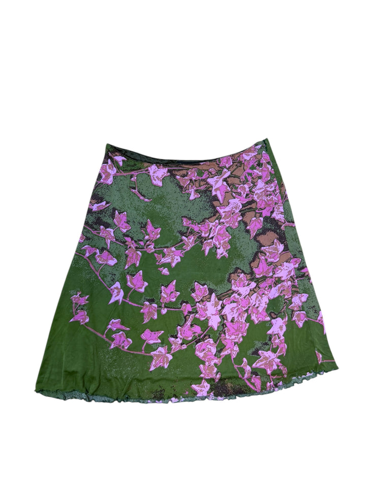 Versace Jeans Couture botanical ivy print skirt size IT 44 (EU 38)