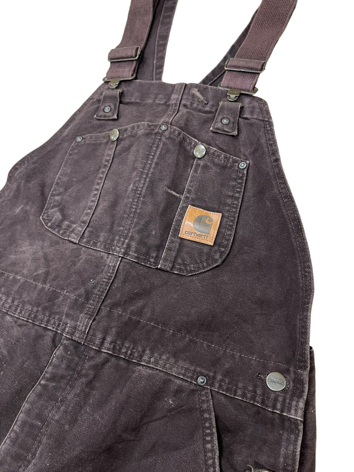 Carhartt 90’s USA double knee brown overalls men’s extra large