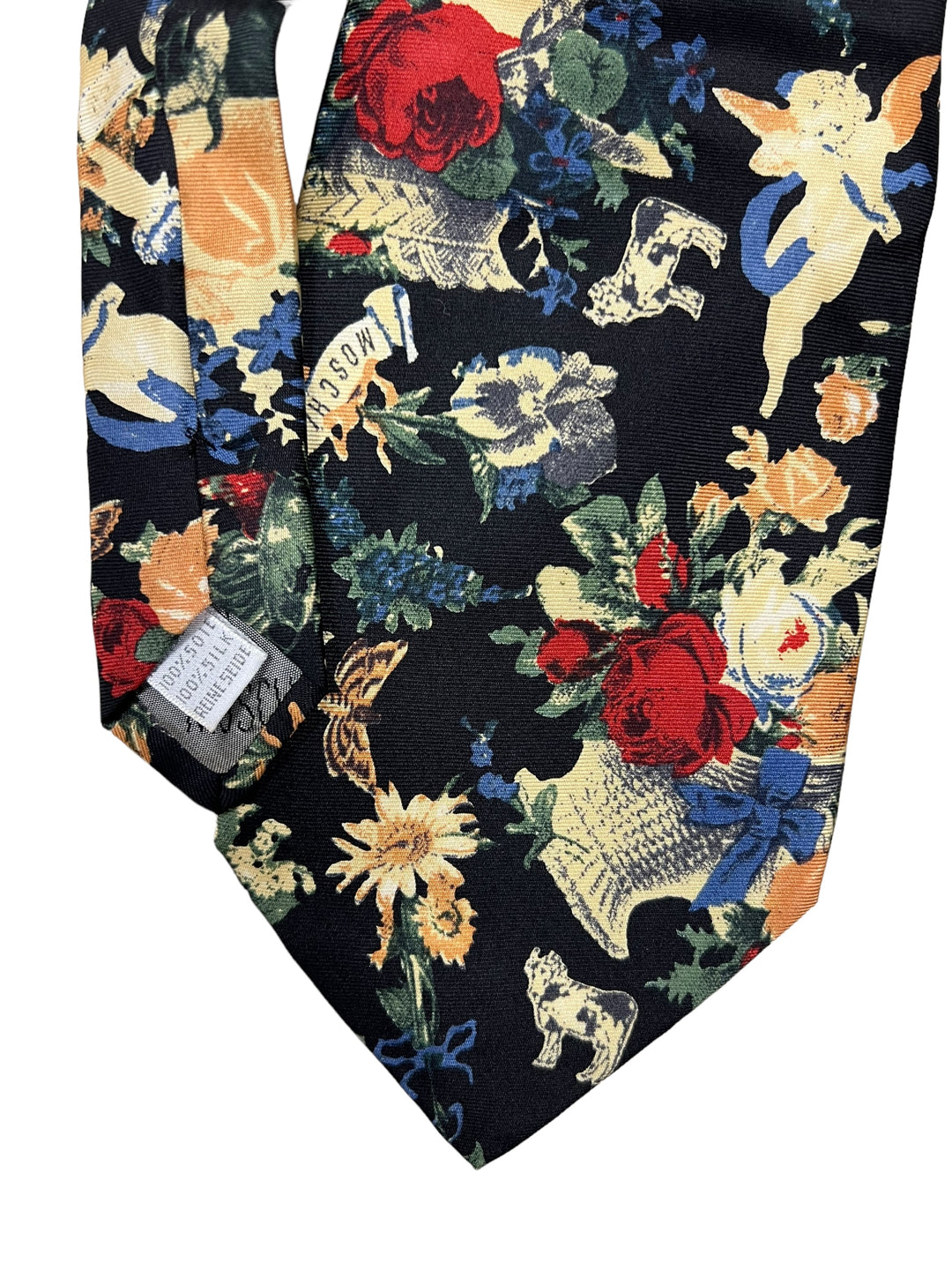 Moschino 80’s silk tie