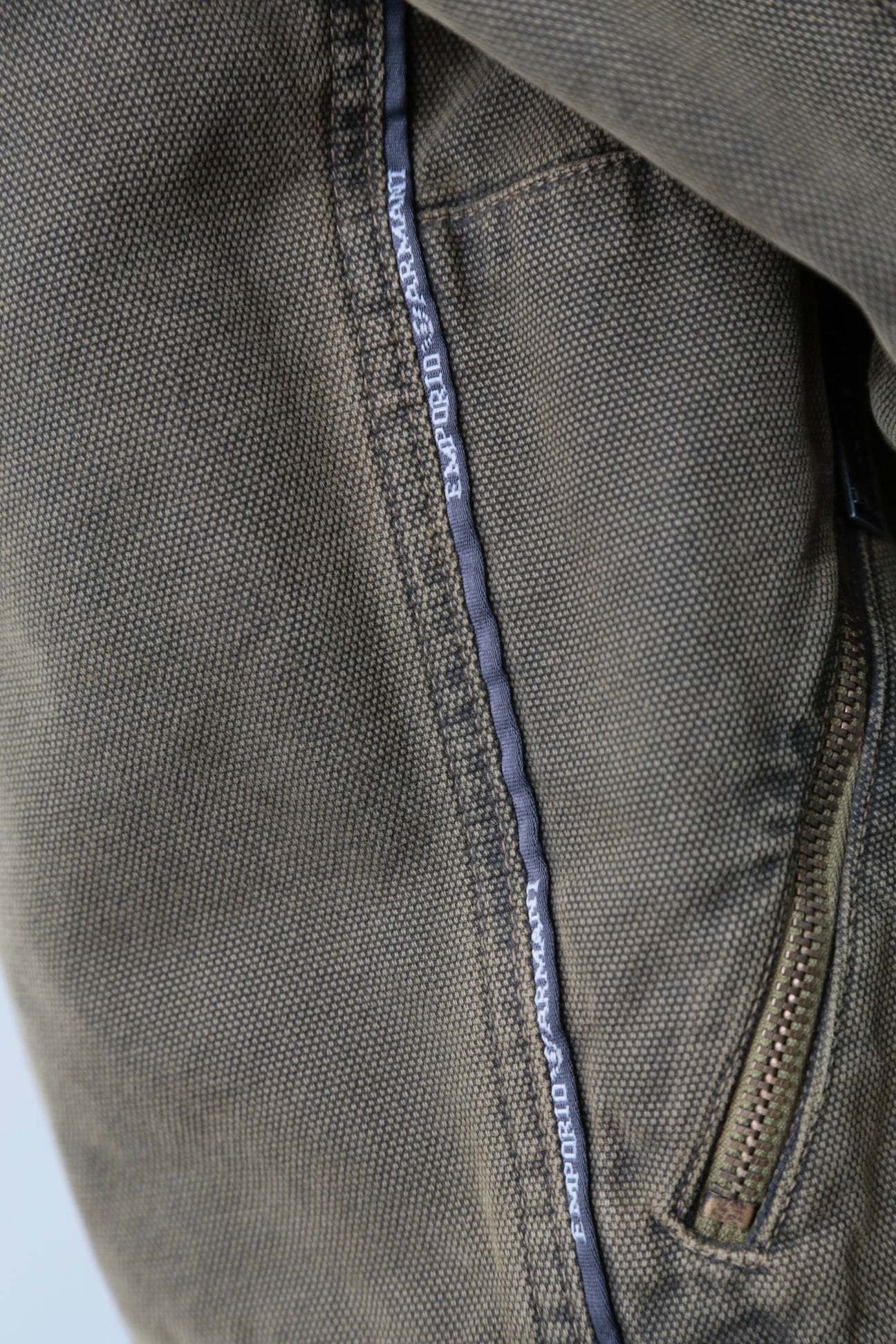 ジャケット・アウター emorio armani archive Velcro blouson Emporio Armani Archive Zip Up Military Blouson – Rats Vintage