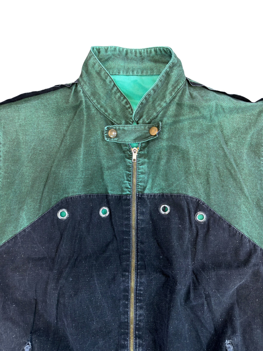 Vintage technical zip vest