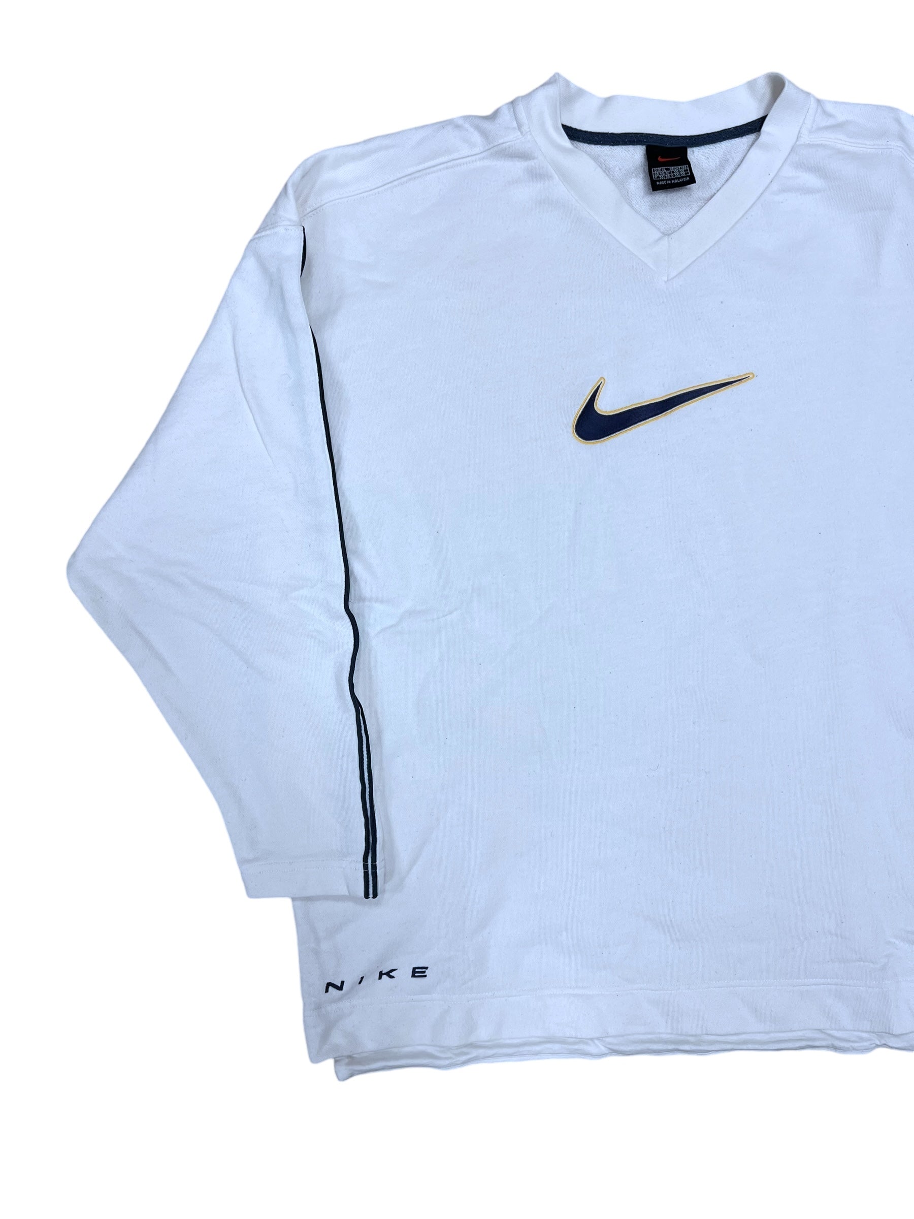 old nike logo sweatshirt