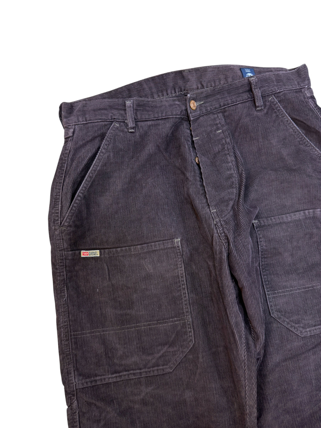 Diesel 2000s oversized corduroy carpenter trousers
