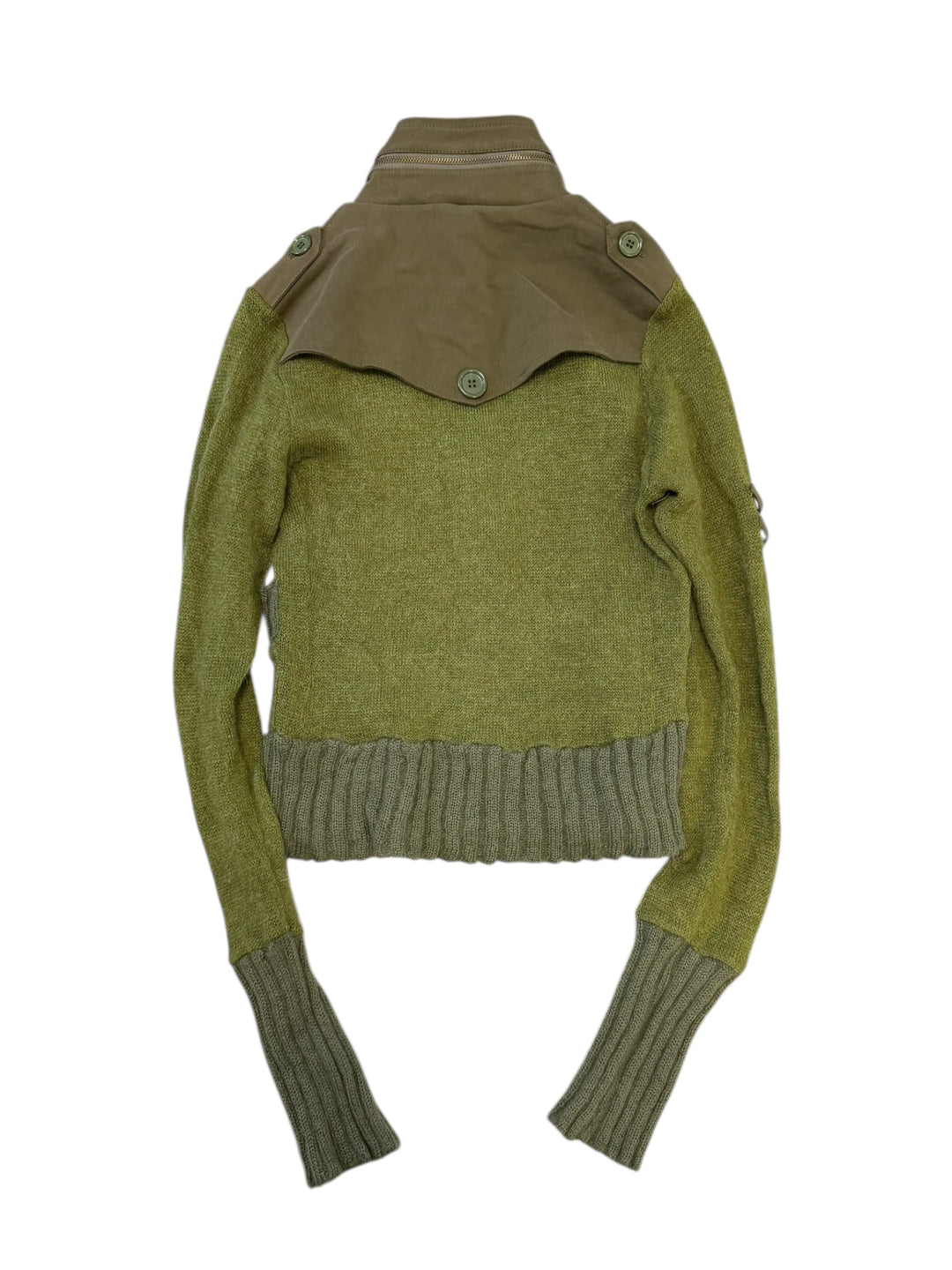 AnnaRita Vintage Military Hybrid Jacket Medium