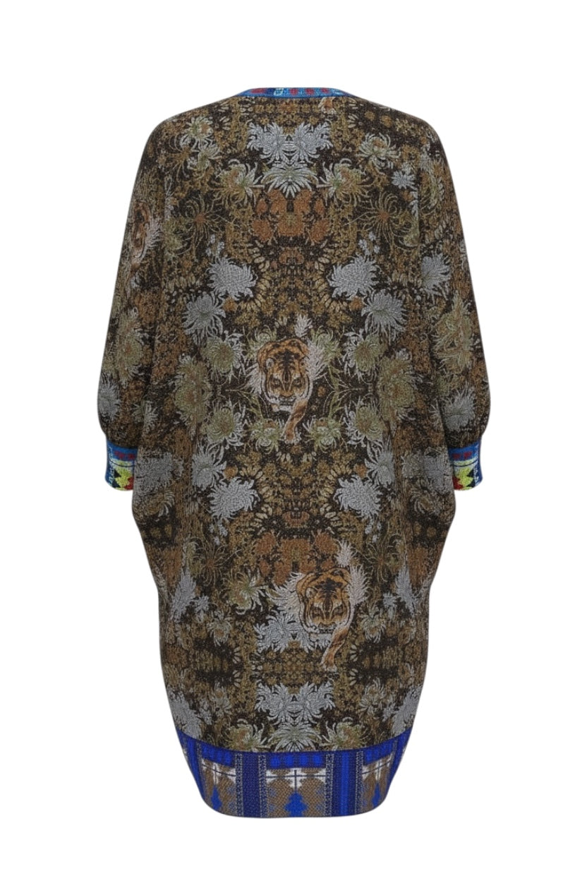 Custo Barcelona Vintage Shiny Cotton Dress Medium