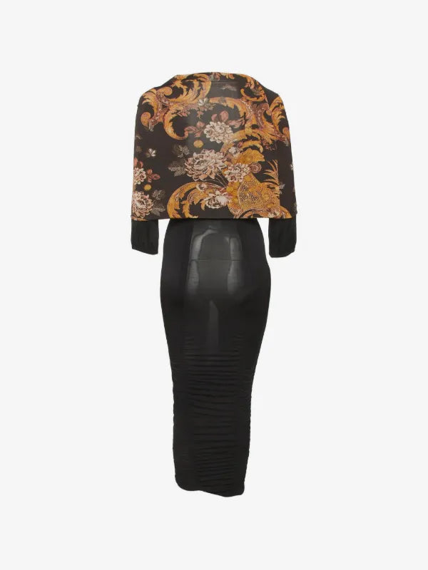 Just Cavalli vintage baroque dress Small