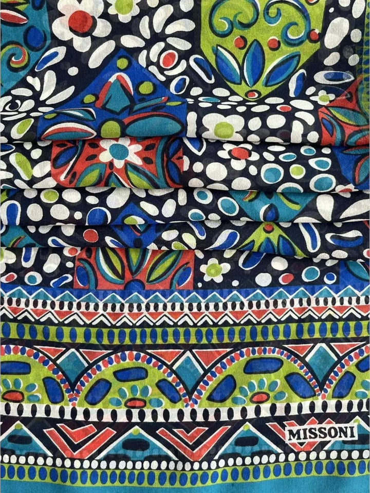 Missoni Handcrafted Silk Scarf
