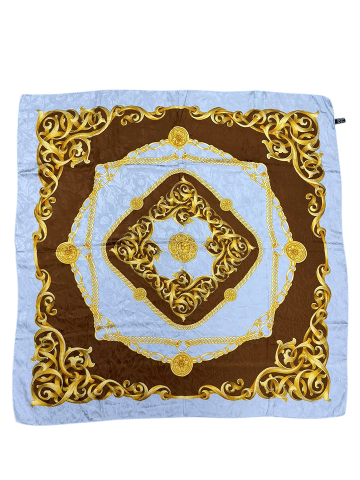 Versace Collection 1990s Baroque Silk Scarf