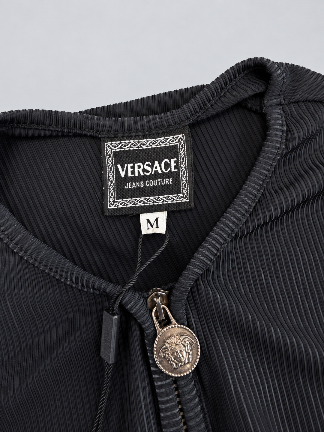 Versace Jeans Couture cropped zip top