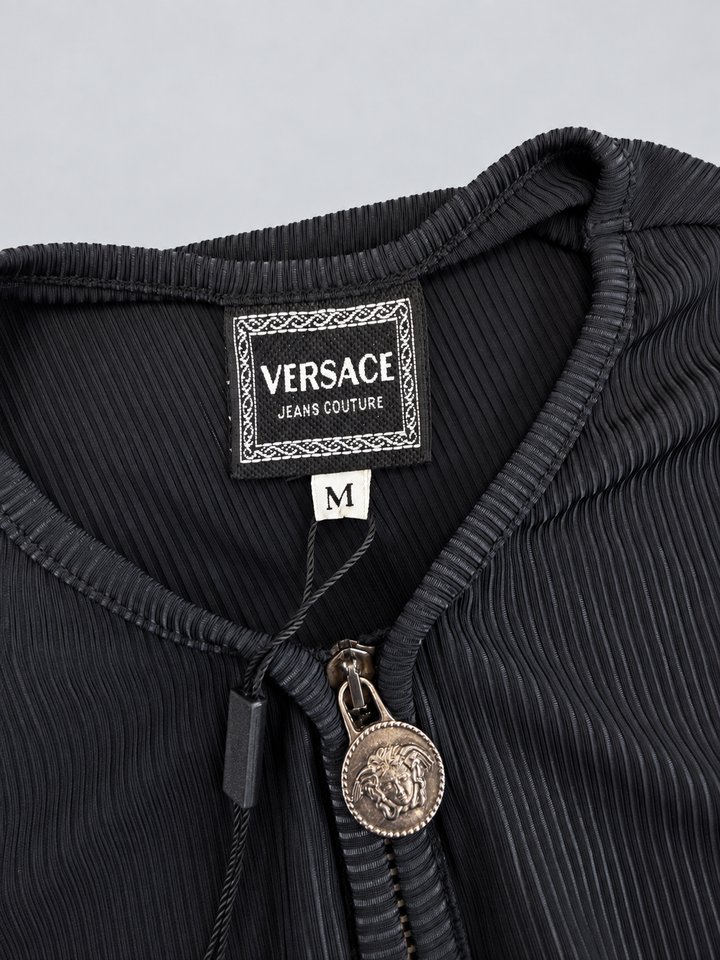 Versace Jeans Couture cropped zip top