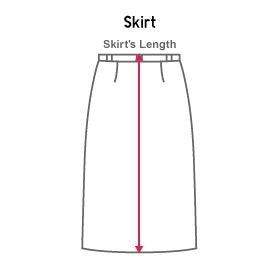Vintage polyester long line skirt medium