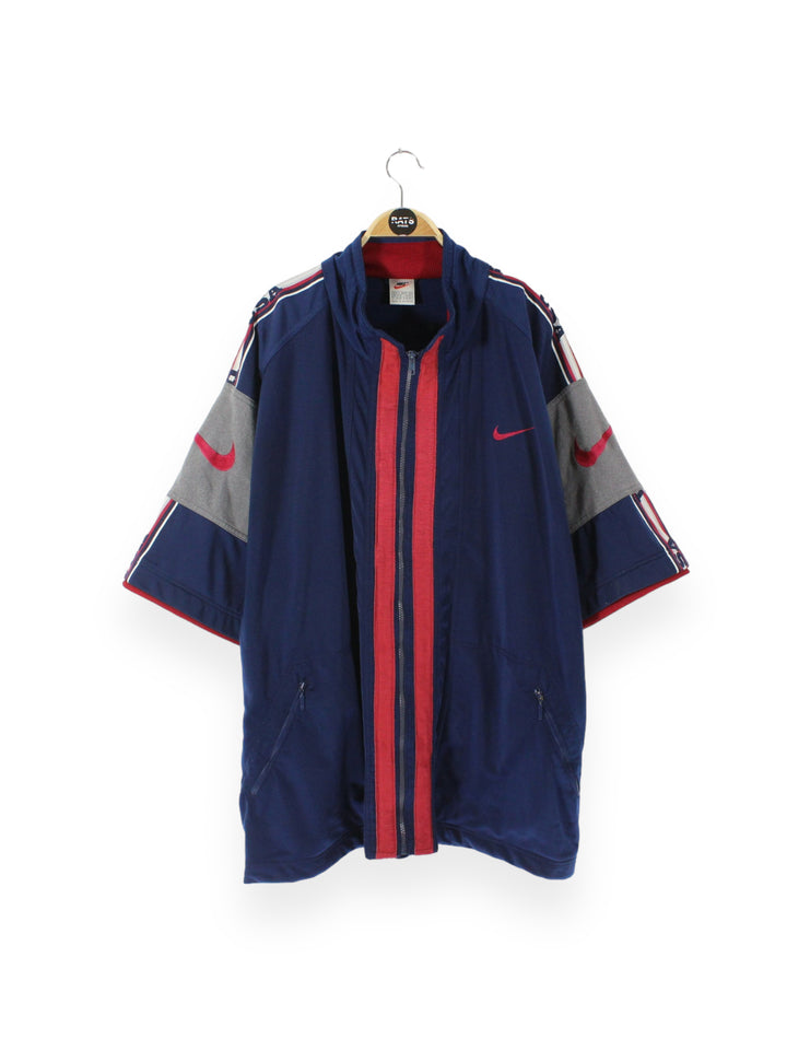 Vintage 90's Nike USA Short Sleeve Jacket Men's Extra Large
