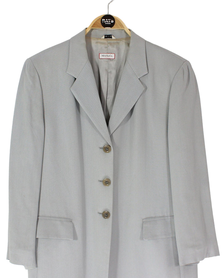 Vintage MAX&CO Longline Blazer Jacket Women's Medium