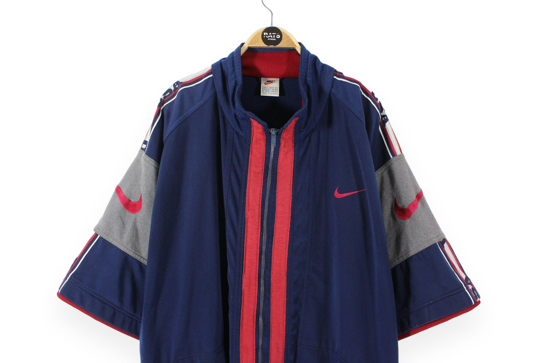 Vintage 90's Nike USA Short Sleeve Jacket Men's Extra Large