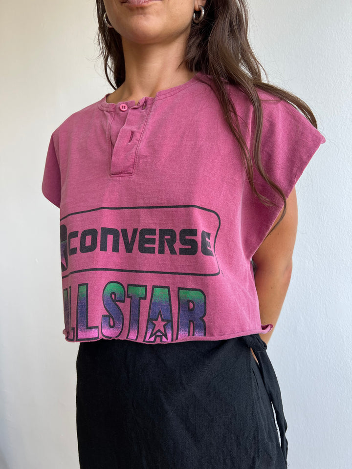 Vintage Converse Crop Top Women’s Extra Large