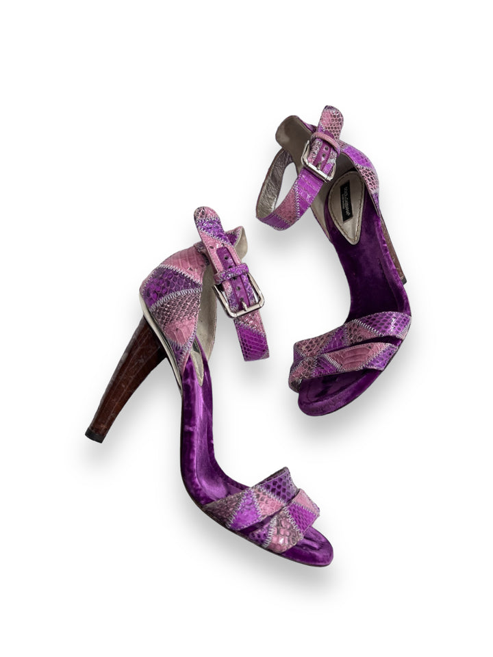 Dolce & Gabbana Leather Heels Size EU38