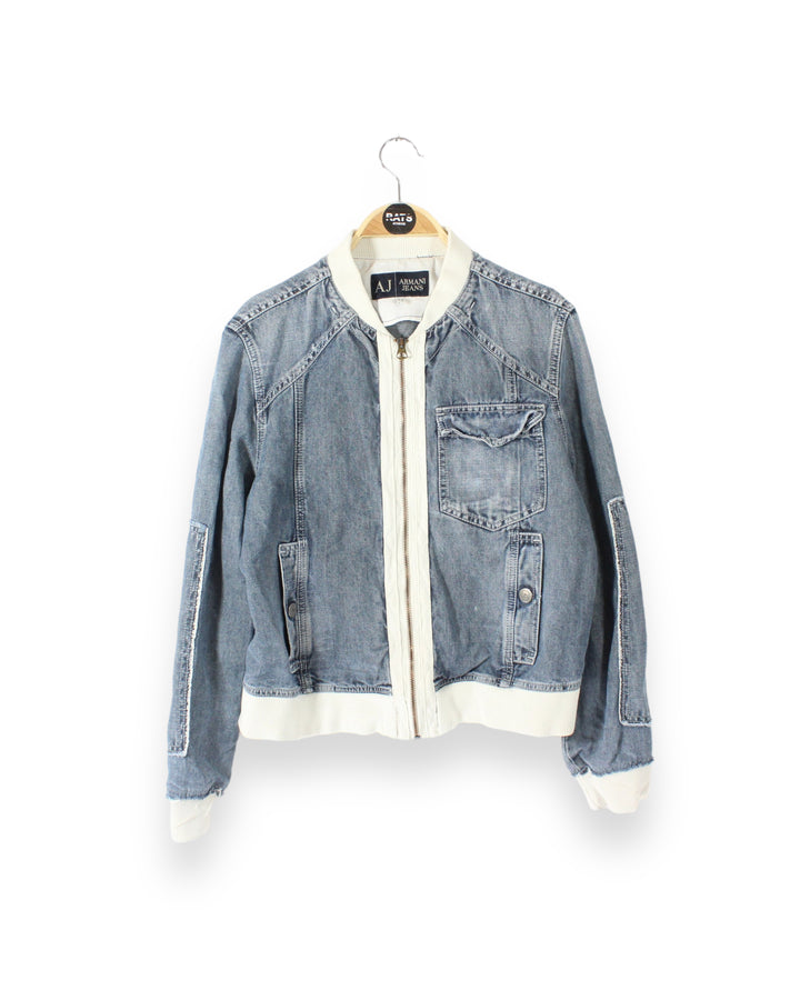 00s Armani Jeans Denim Jacket Women's Medium