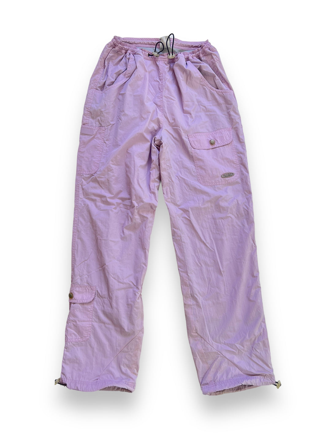 Vintage Nylon Sweatpants Women's Medium