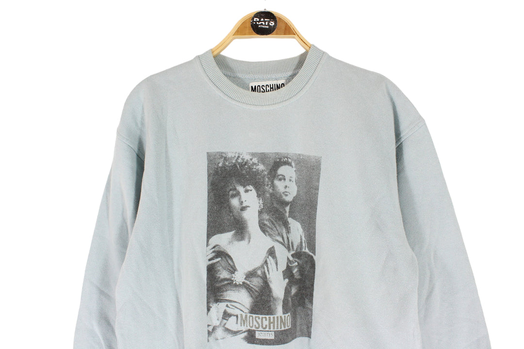 Vintage MOSCHINO Sweatshirt Women's Medium