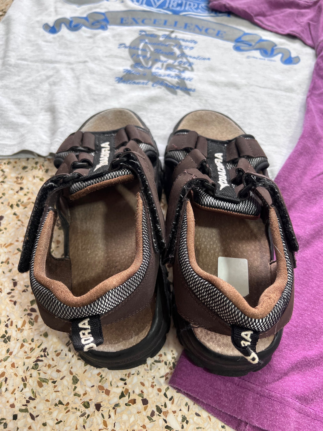 Diadora Brown Sandals Size39