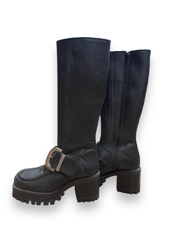 90's Leather Boots Size 36