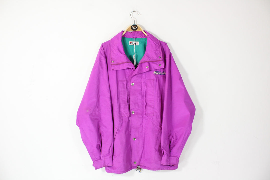 Vintage Fila Long Shell Coat Women's Large