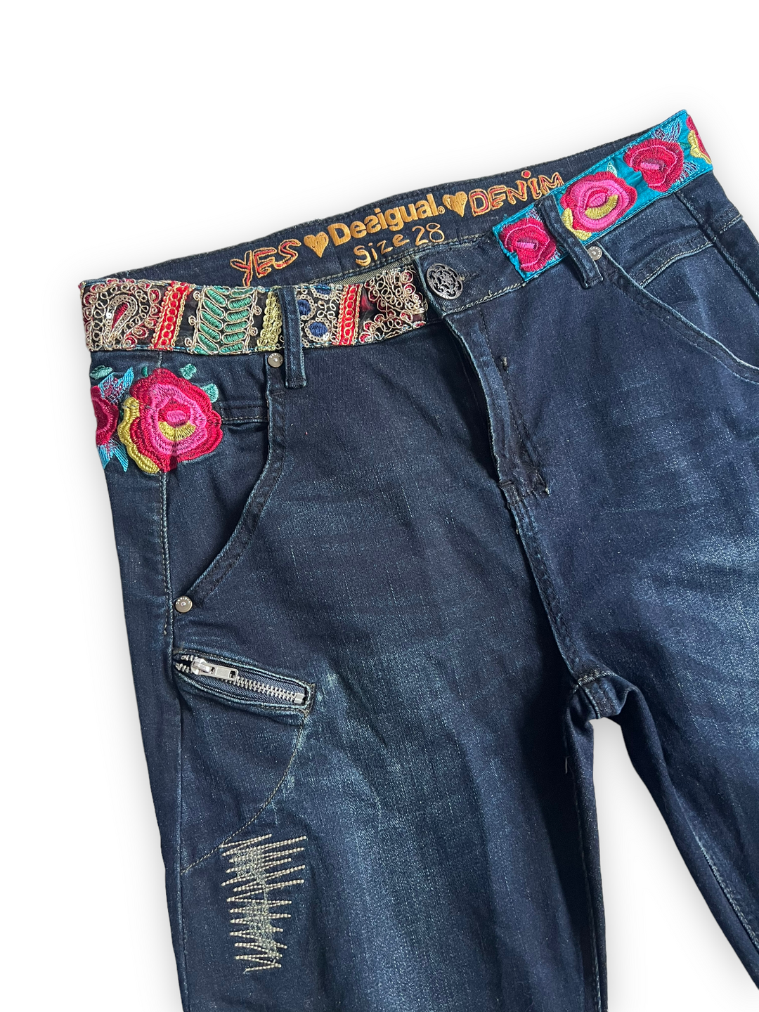 Desigual Damen Jeans Women's Small(36/38)