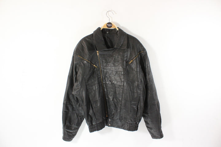 Vintage Leather Jacket Women's Large