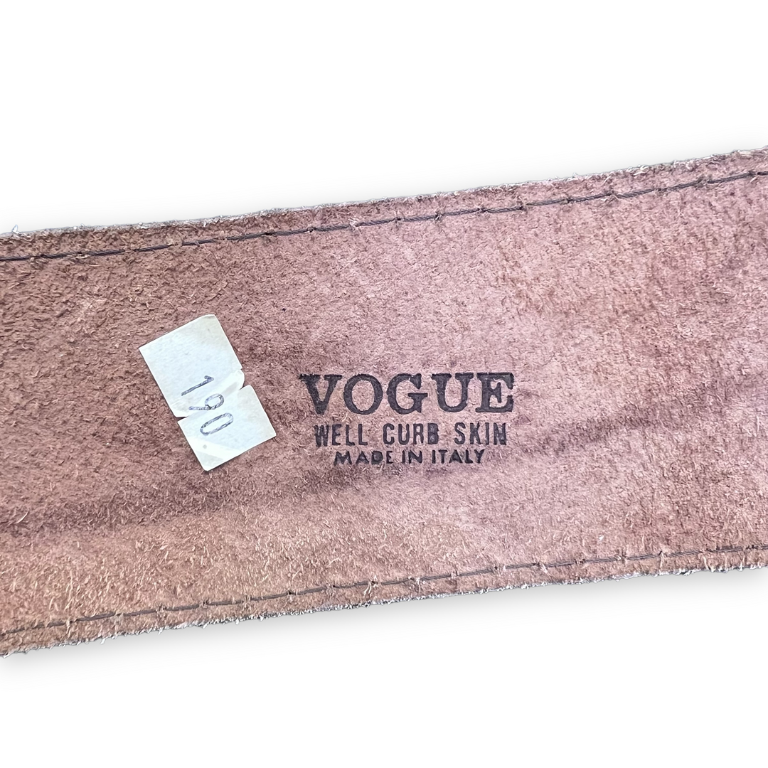 Vtg VOGUE Leather Women's Belt