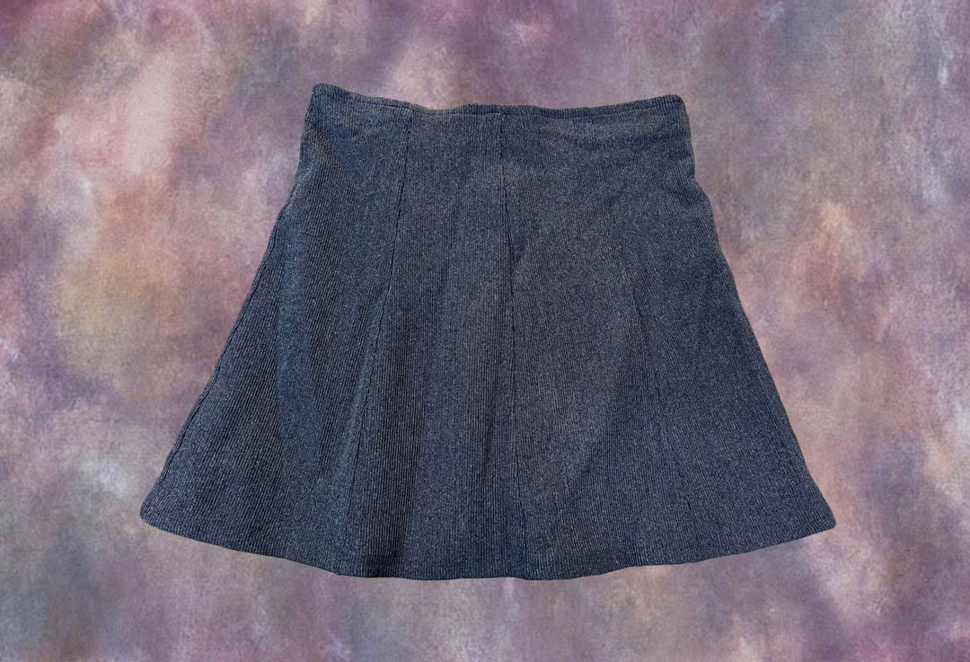 Vintage Cotton Buttoned Skirt Large