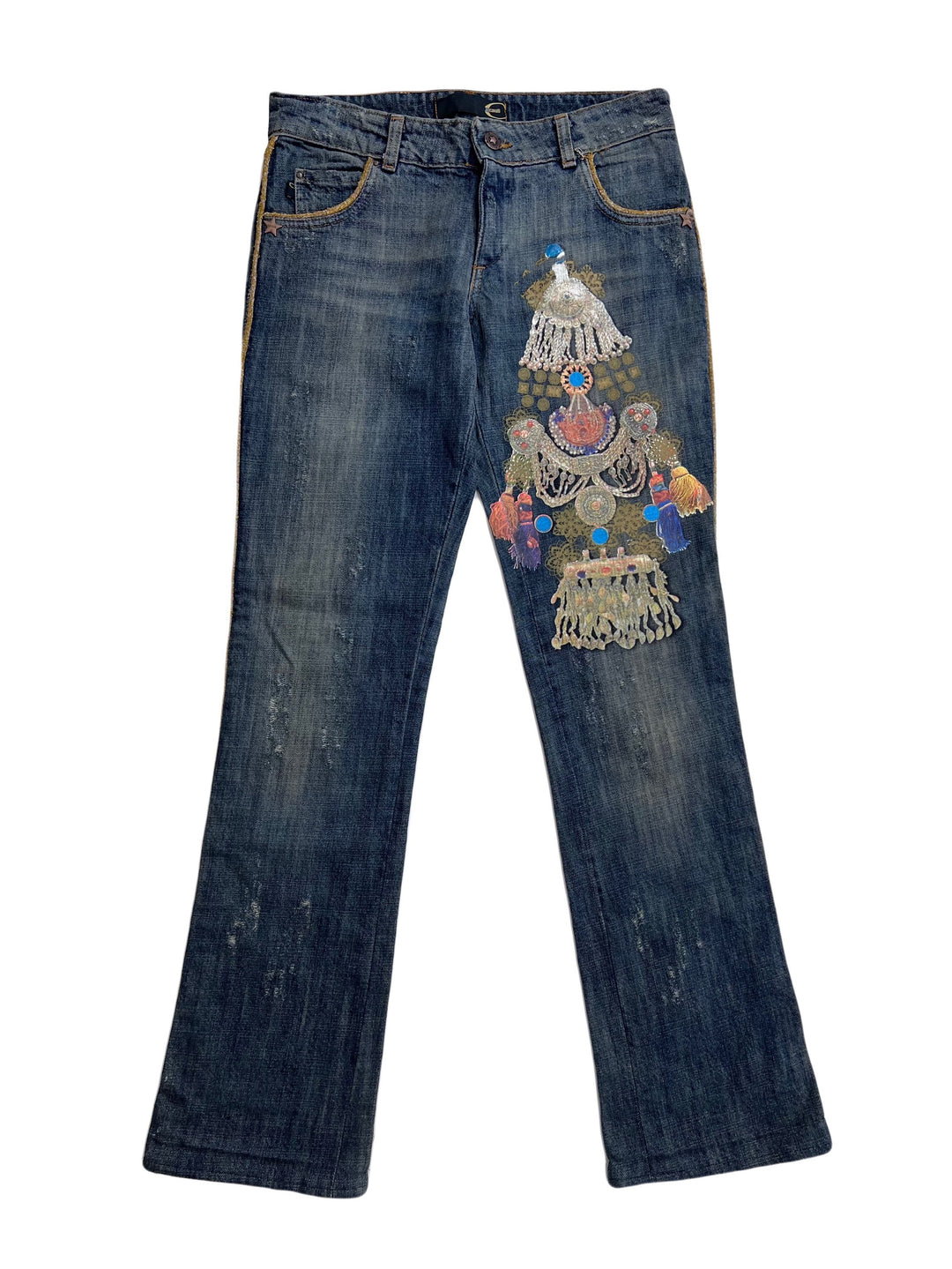 Just Cavalli Low Waisted Jeans Women's Medium(38)
