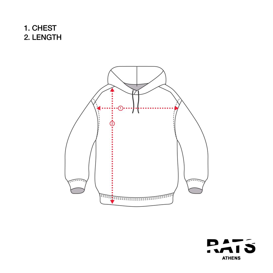 Reebok hoodie outlet size chart