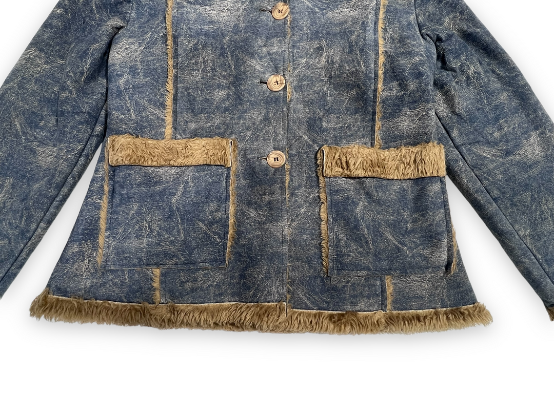 Vintage Sherpa Jacket Women's Small
