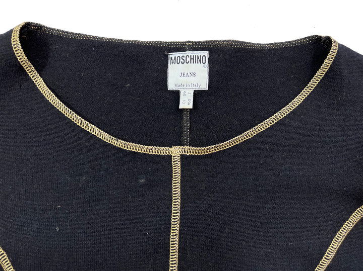 Vintage MOSCHINO Sweater w/ Sequins Details Women's Medium