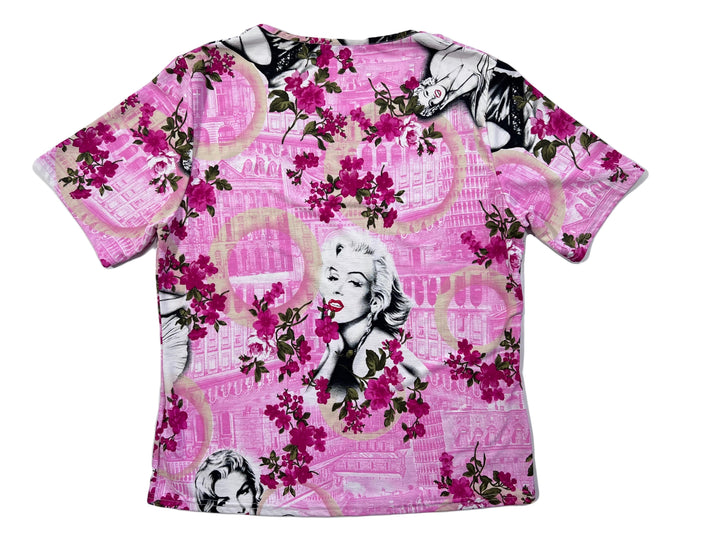 00's Merilyn Monroe Print Top Women's Large