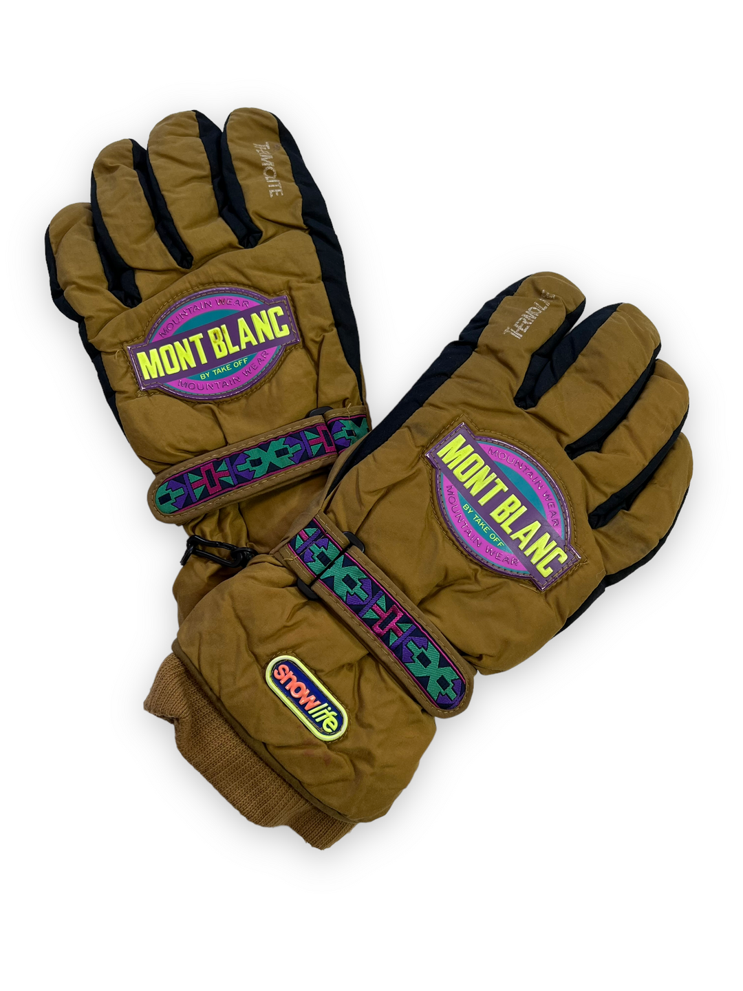 80's Ski Gloves Men's Large