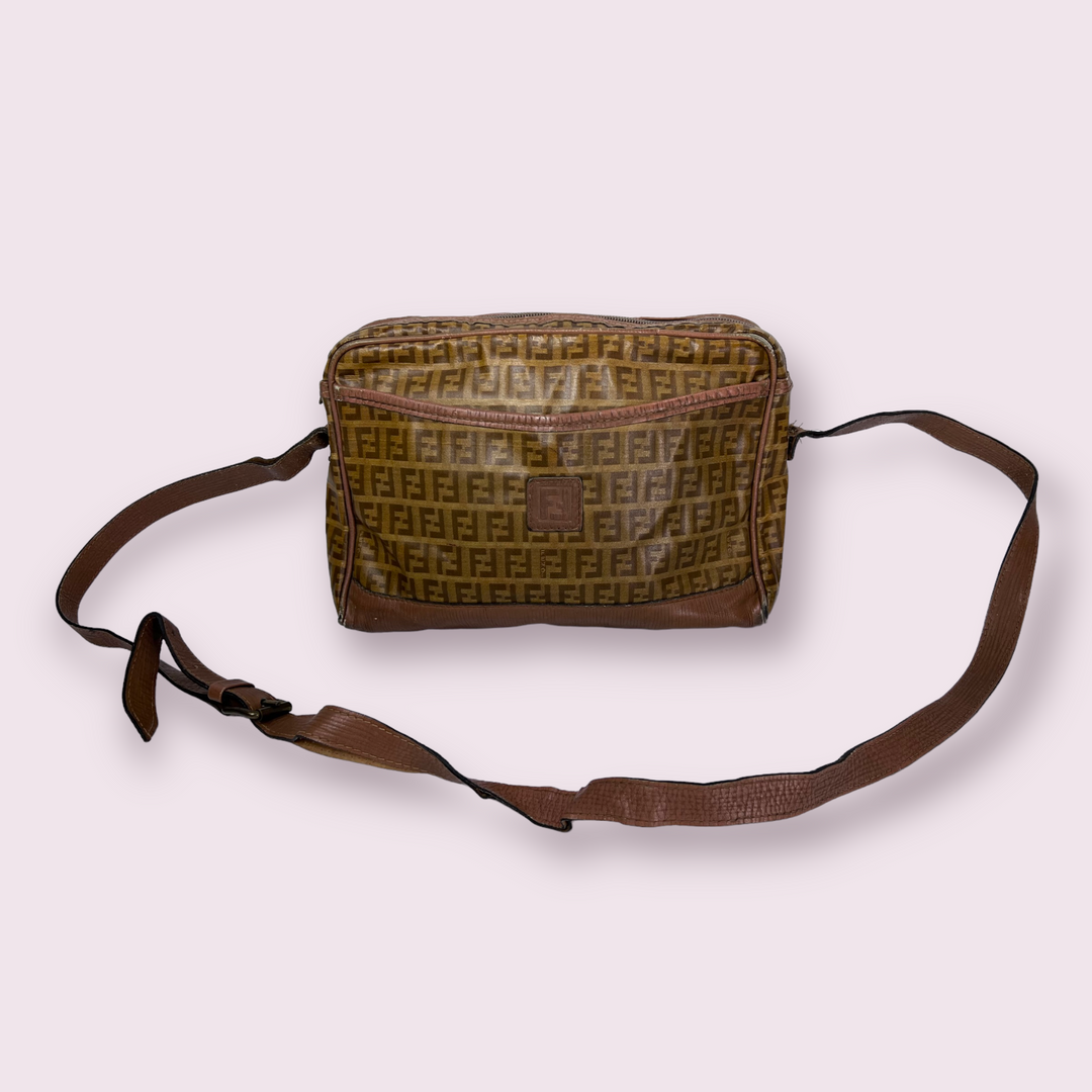FENDI Monogram Crossbody Bag Rats Vintage