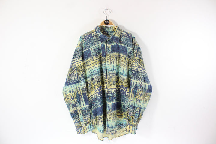 Vintage Cotton Shirt Men's Extra Large