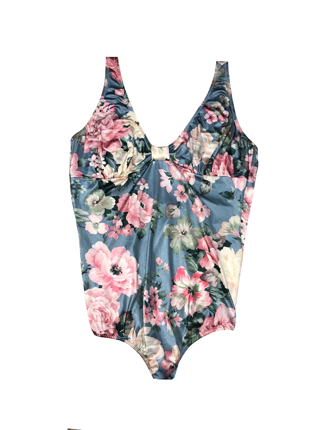 Vintage Floral Swimsuit Extra Large