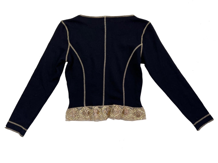 Vintage MOSCHINO Sweater w/ Sequins Details Women's Medium