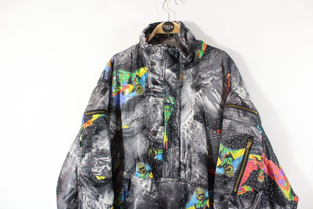 Vintage Pullover Ski Jacket Men's Extra Large