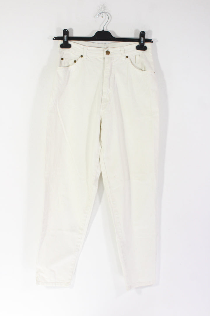 Janet Jeans High Waisted White Jeans Women's Small(36)