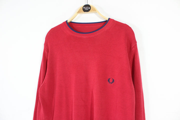 Fred Perry Beige Sweater Men's Medium