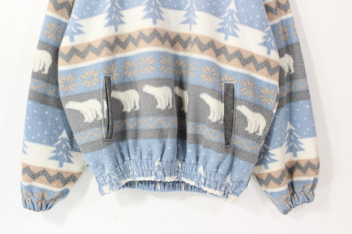 Vintage Pullover Fleece Men's Extra Large