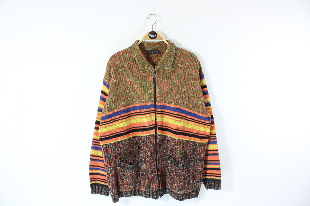 Vintage Sweater Jacket Women's Large